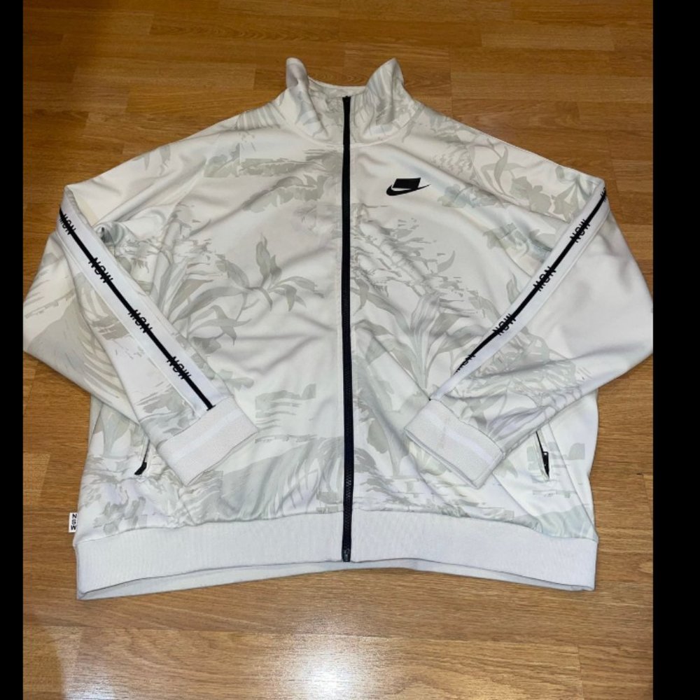 Nike Floral Tropicano Bone Trackjacket XL